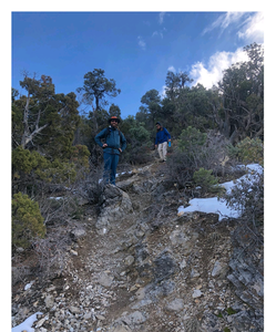 Descent on Giants Mile Jan 26, 2020.