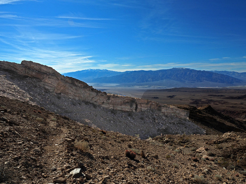 Telescope Peak from high on the old mine trail