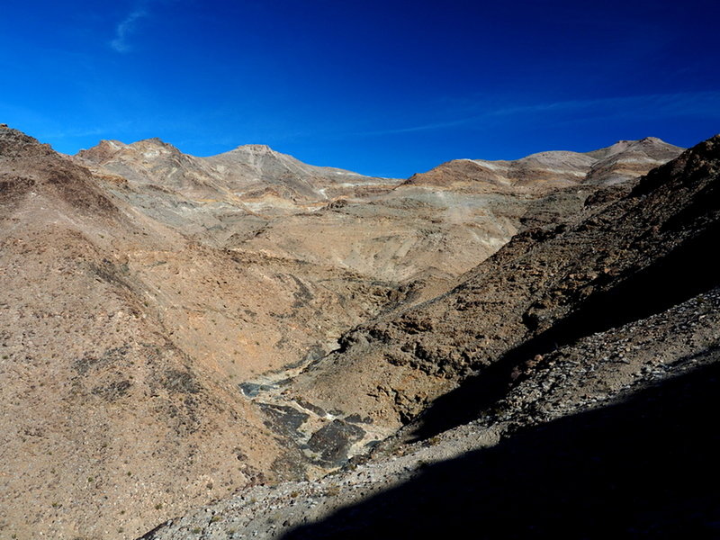 The canyon holding the Big Bell Extension mine