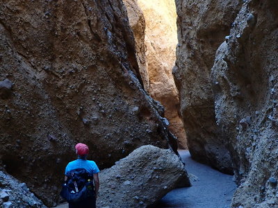 In The Slot of Funeral Slot Canyon