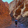 In the main canyon of Funeral Slot Canyon