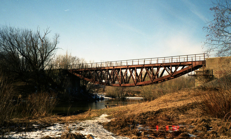 Losinoostrovskaya - Beskudnikovo railway path 2002