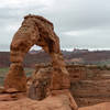 Delicate Arch with the Windows Section in the background