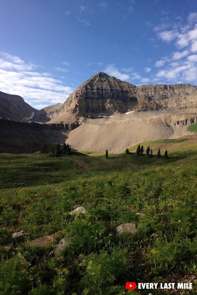 The view from The Saddle.