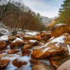 Long Exposure of the Valley in Seoraksan National park