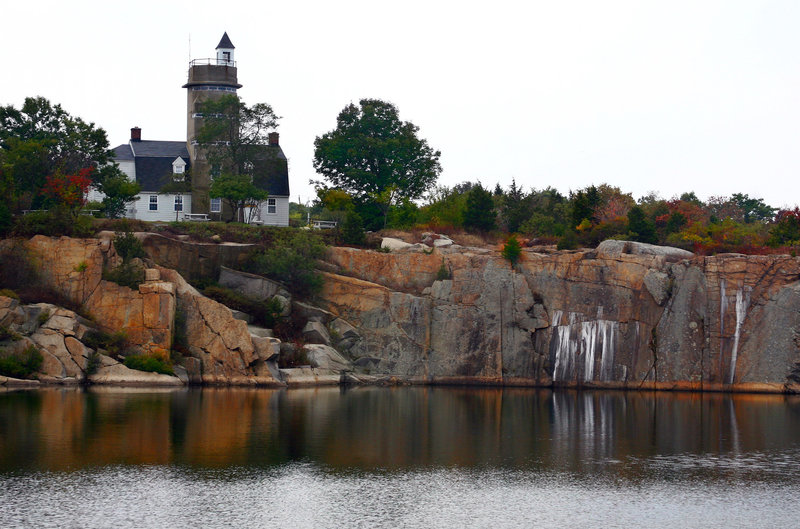 Halibut Point lighthouse