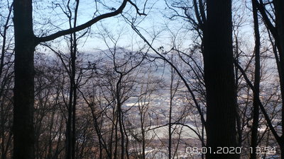 Rožňava a Rožňavská kotlina od Opičej skaly