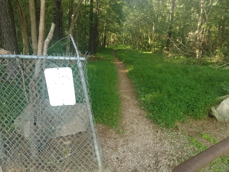 Richland Creek Trail continues