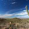 View west from the Alamo Springs Trail