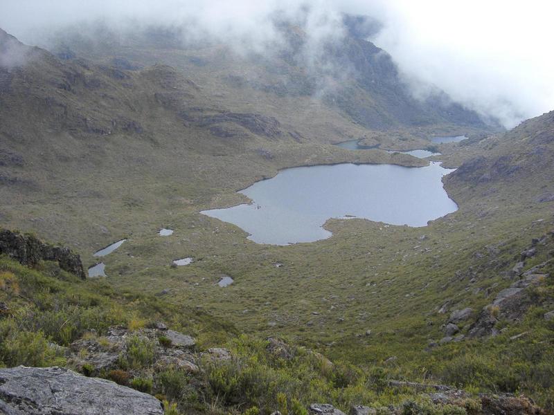 Looking down towards the Valle de Lagos