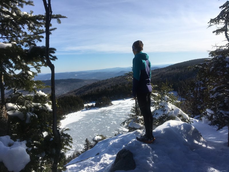 Looking south from Sunapee towards the greenway.