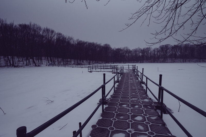 Eastman Nature Center Pond - Elm Creek Park Reserve.