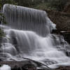 The 15-foot tall waterfall over Stametz Dam - Hickory Run, PA.