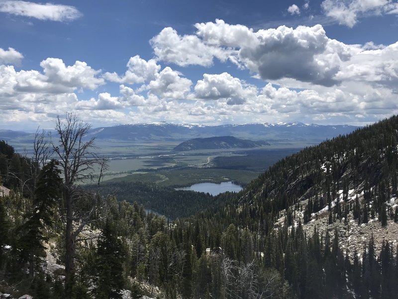 Stunning view of the valley from the top of the trail.