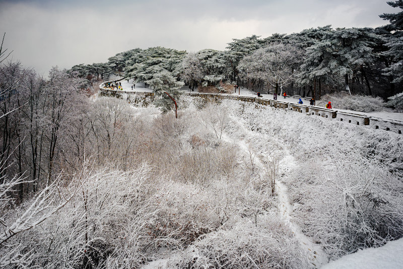 Namhansanseong Fortress wall trail