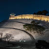 Hwaseong Fortress after a fresh snow.