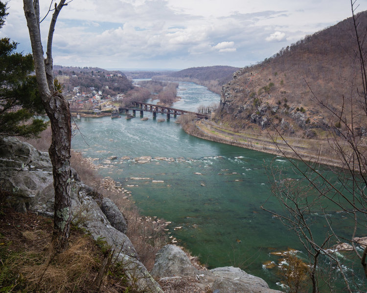 view of the rivers