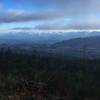 Mountain views through the clearcut on Tiger Mountain