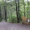 Trailhead of Suspension Bridge and Balanced Rock