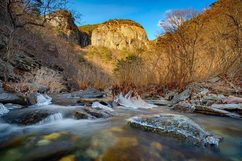 River Valley of Juwangsan National Park