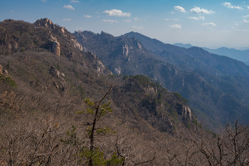 Somehwat rocky but generally mild terrain