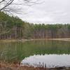 Small lake near the trailhead