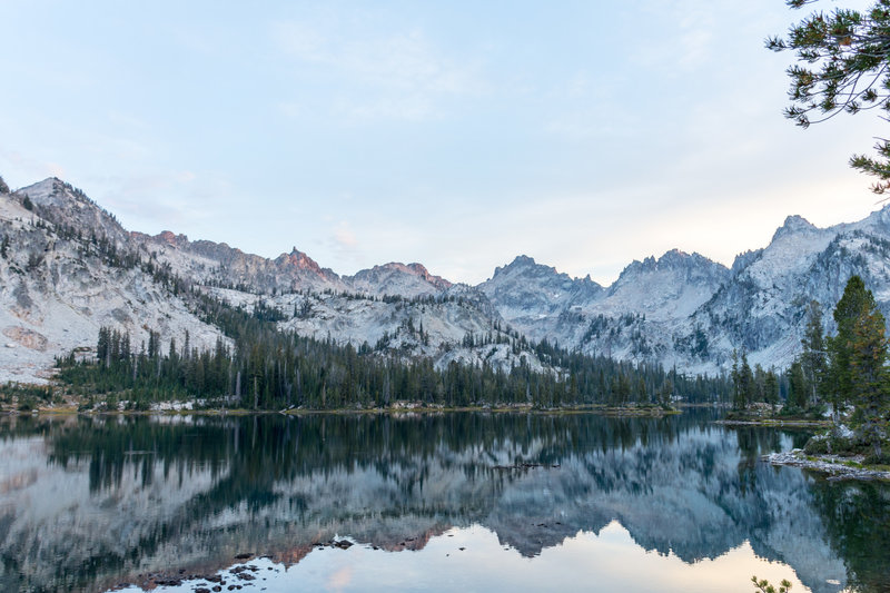 Toxaway Lake at Sunrise.