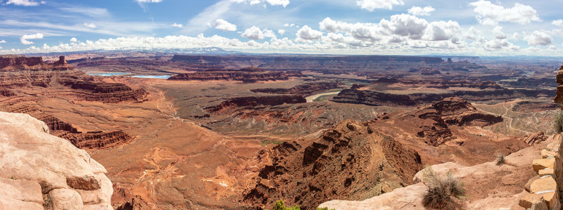 Vast views from Dead Horse Point Overlook