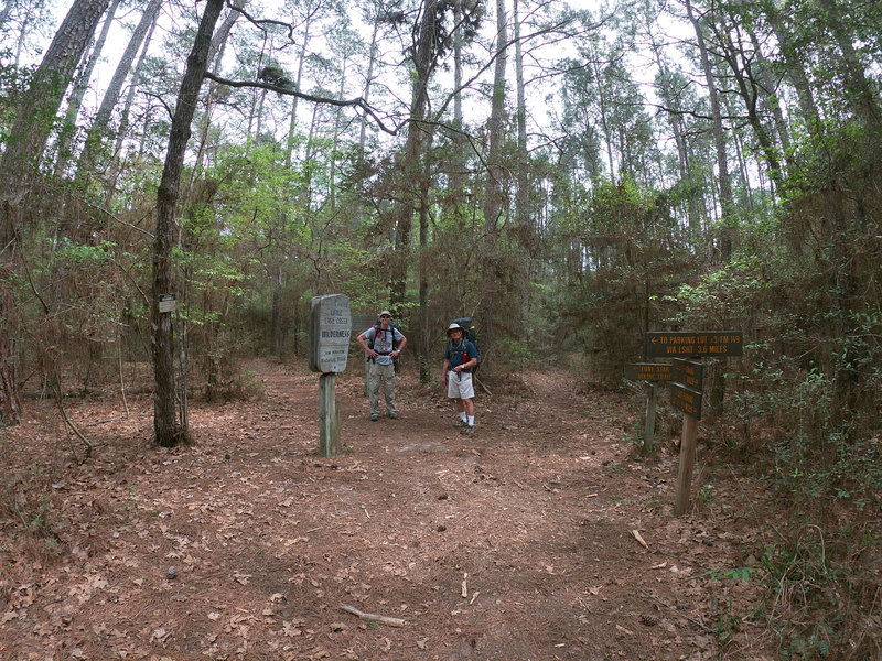 Trail sign