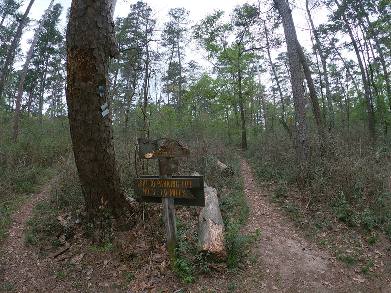 Trail sign