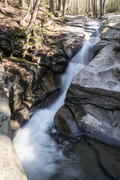 Waterfall in Seven Tubs Recreation Area