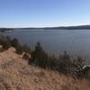 Lake view from orange trail