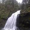 Middle Falls. You can hike behind this waterfall.