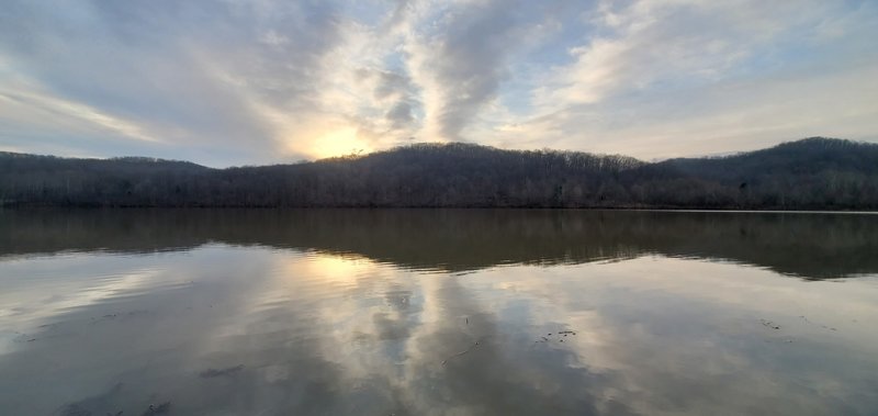 Sunrise over Indian Lake