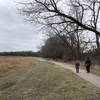 This part of the path reveals the East side prairie.