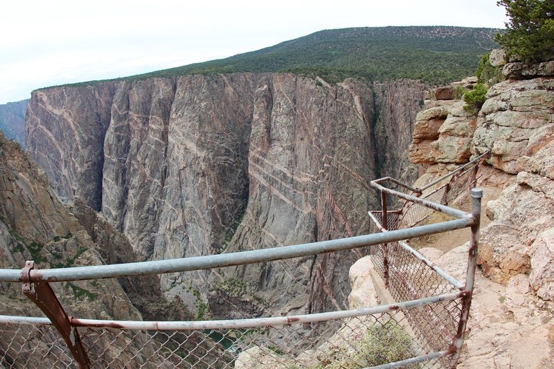 View of Painted wall from North Rim