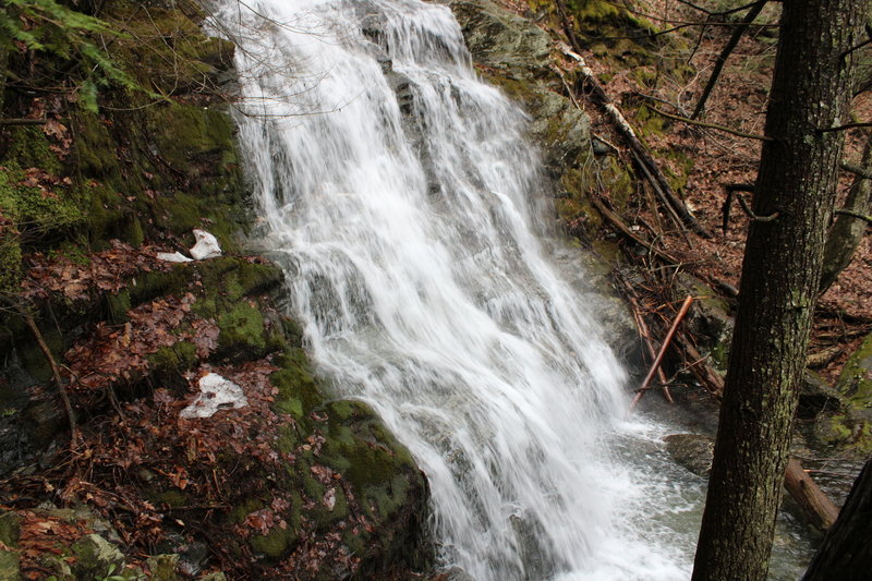 Race brook falls. Tallest waterfall in MA.