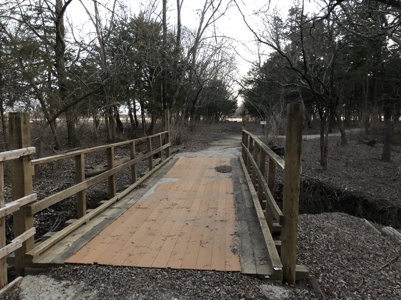 Very nice bridge for such a short trail.