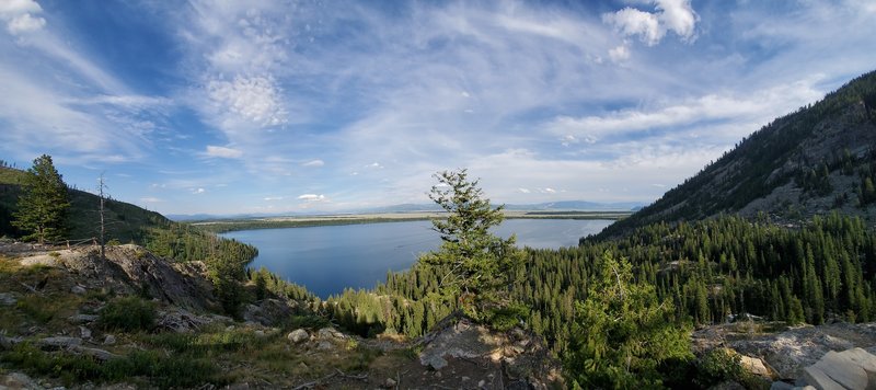 Jenny Lake from Inspiration Point