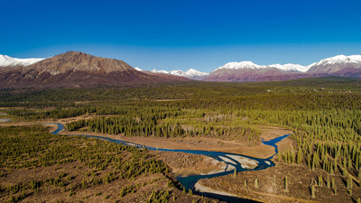 Alaska - Denali National Park Aerial