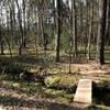 Well-built bridges on the trail