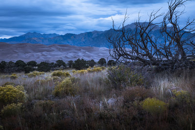 san luis valley evening
