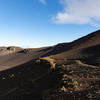 Path Mount Haleakala Maui Hawaii Pano