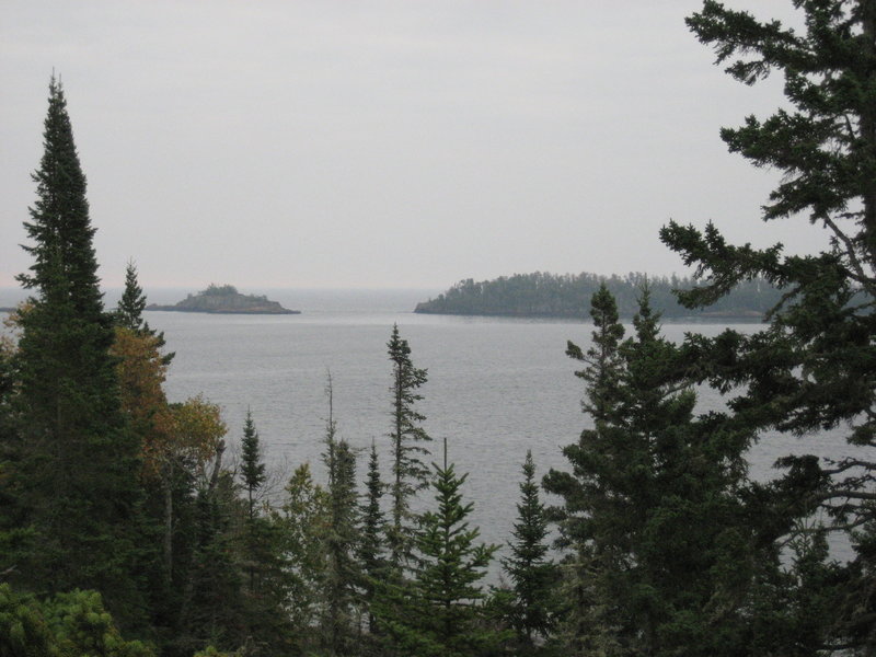 Trail to Scoville Point, Rock Harbor, Isle Royale National Park, Michigan