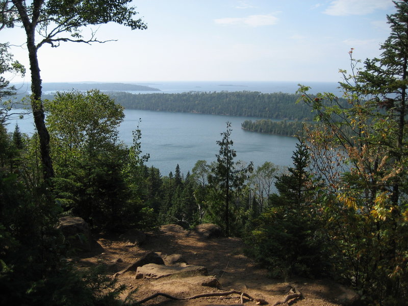 View from Lookout Louise, Isle Royale National Park, Rock Harbor, Michigan