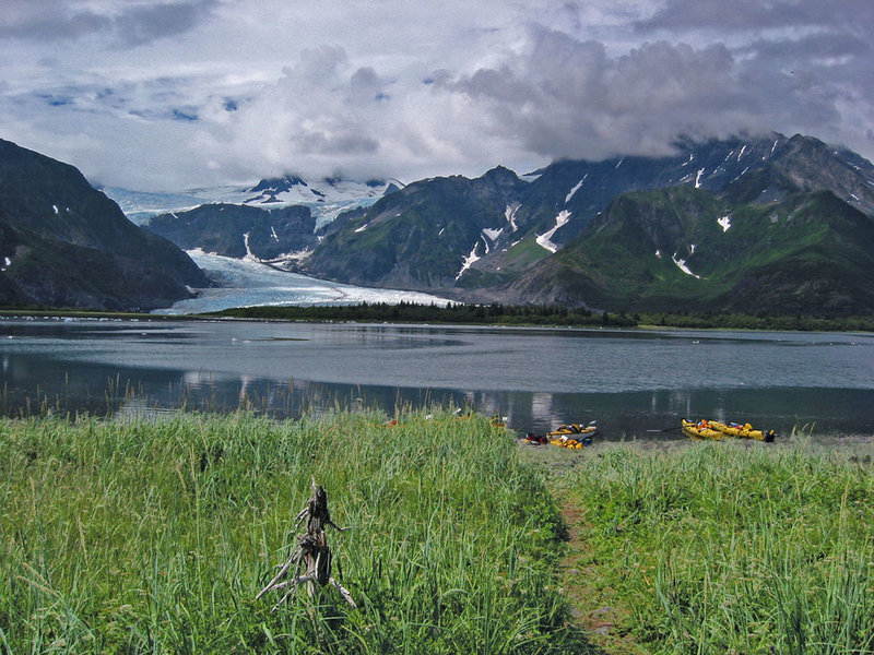 Pederson Lagoon and Glacier