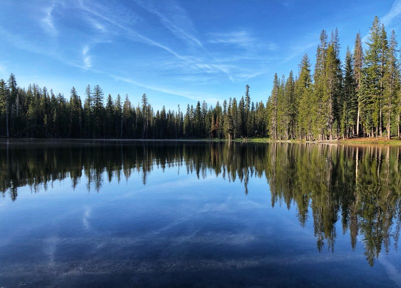 Summit Lake at Lassen Volcanic National Park