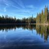 Summit Lake at Lassen Volcanic National Park