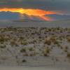 Sunset at White Sands