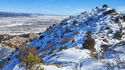 View east of Fremont Peak and the plains